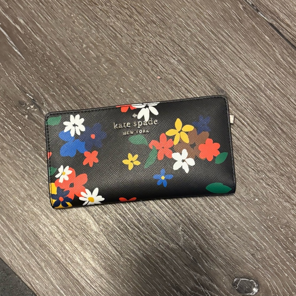 Kate Spade Multicolor Floral Wallet